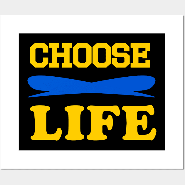 choose life Wall Art by lipopa